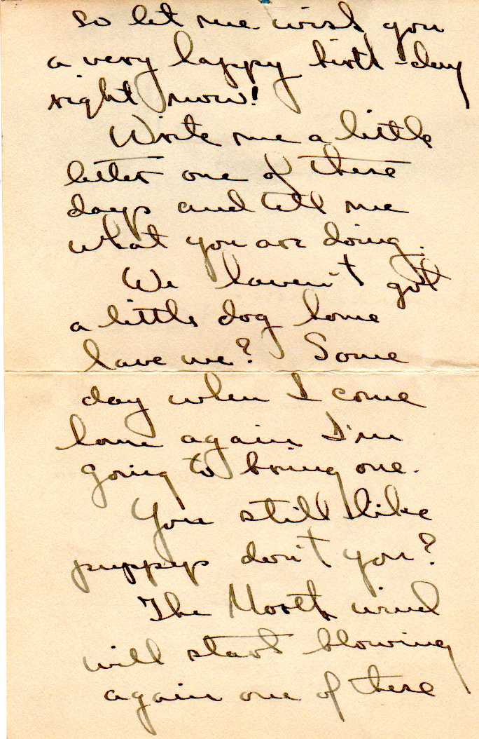 Letter 1